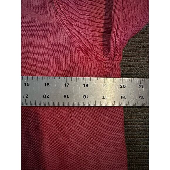 Guide Series Full Zip Sweater Pockets Ribbed Size Large Cotton High Neck Outdoor - Picture 5 of 6